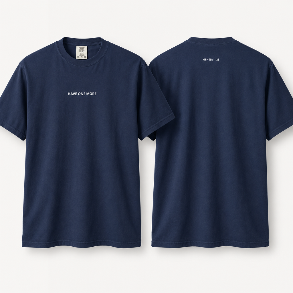 Have One More (Genesis 1:28) Unisex Comfort Colors Heavyweight t-shirt