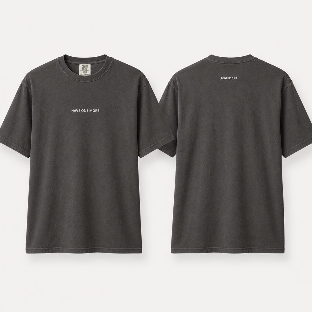 Have One More (Genesis 1:28) Unisex Comfort Colors Heavyweight t-shirt