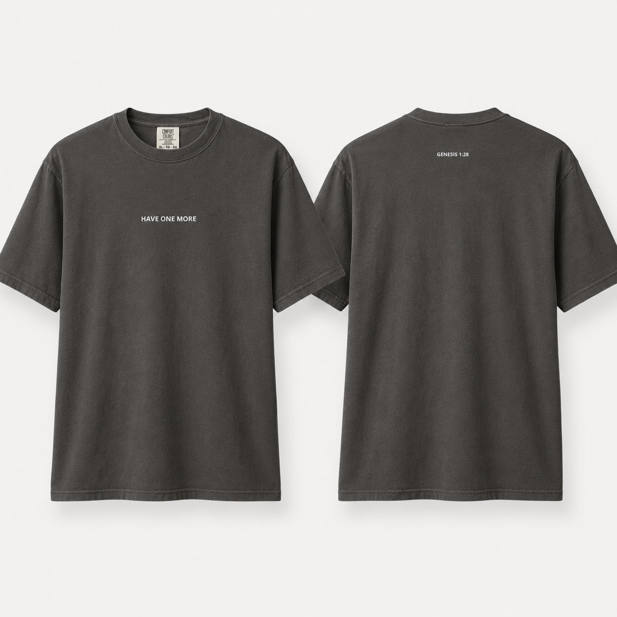 Have One More (Genesis 1:28) Unisex Comfort Colors Heavyweight t-shirt