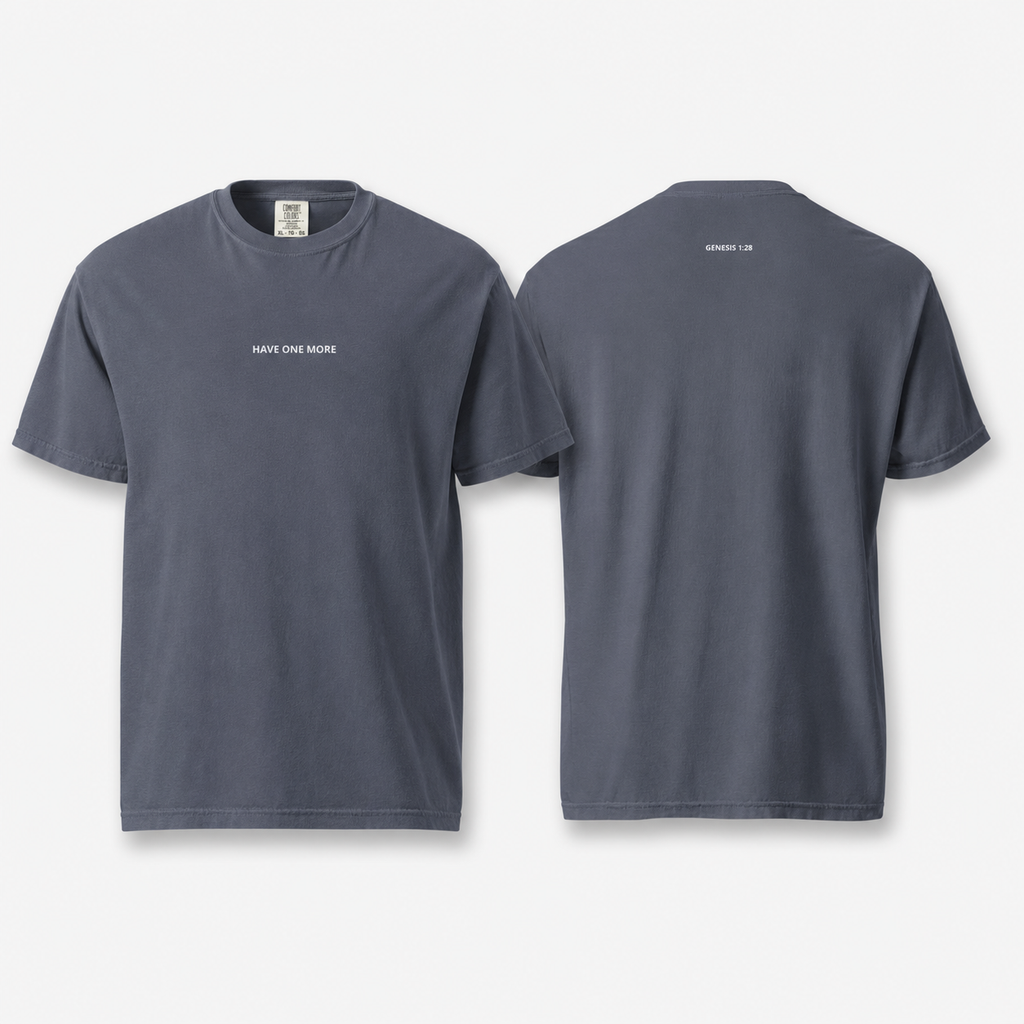 Have One More (Genesis 1:28) Unisex Comfort Colors Heavyweight t-shirt