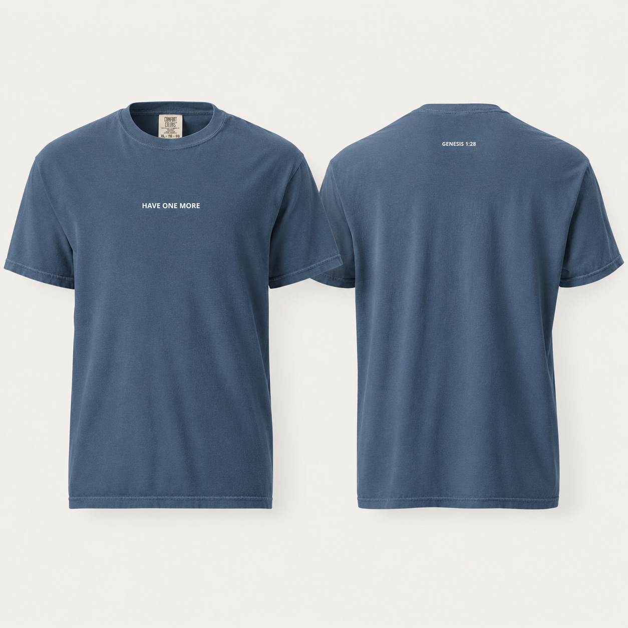 Have One More (Genesis 1:28) Unisex Comfort Colors Heavyweight t-shirt
