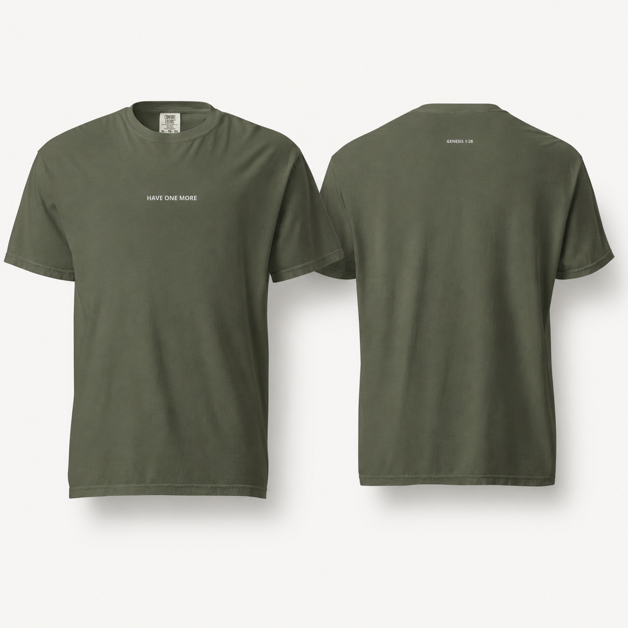 Have One More (Genesis 1:28) Unisex Comfort Colors Heavyweight t-shirt