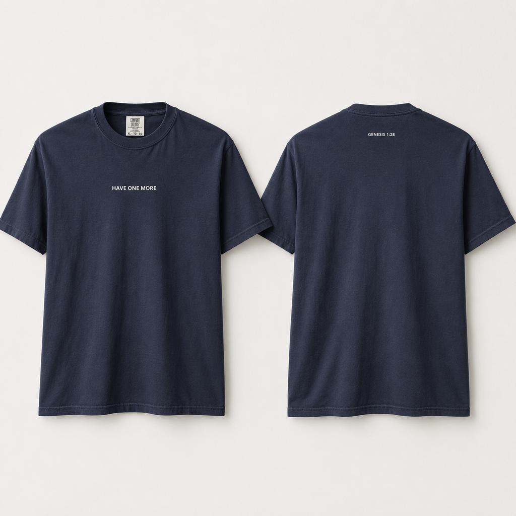 Have One More (Genesis 1:28) Unisex Comfort Colors Heavyweight t-shirt