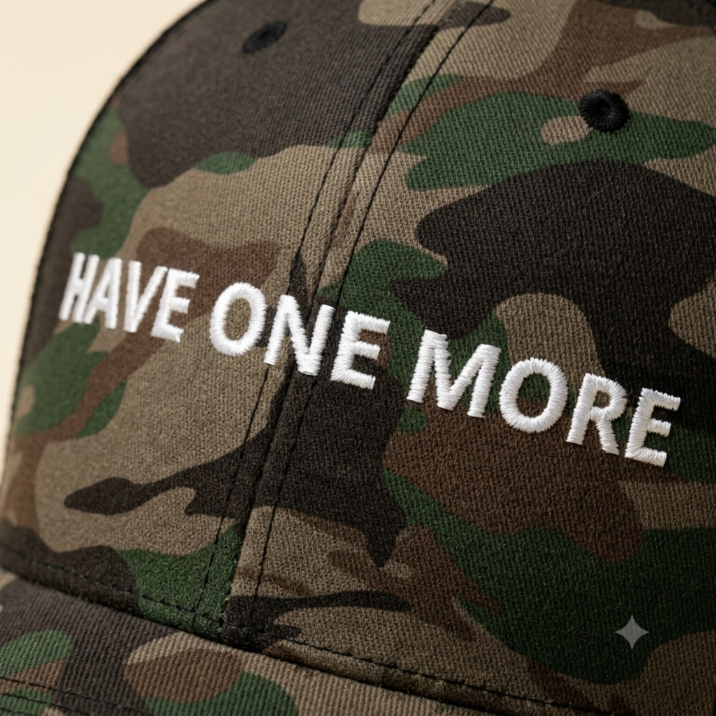 Have One More - Camouflage Trucker Hat